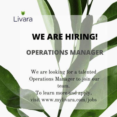 Operations Manager needed at Livara