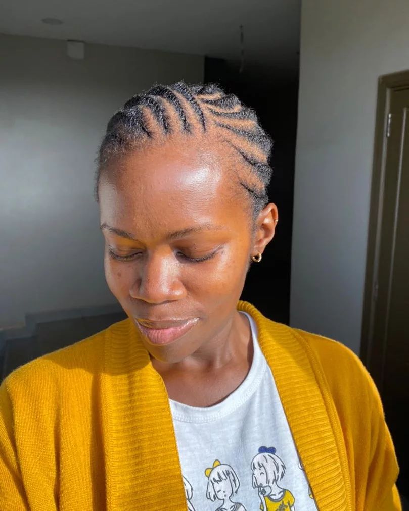 Flat Twist Mohawk Hairstyles